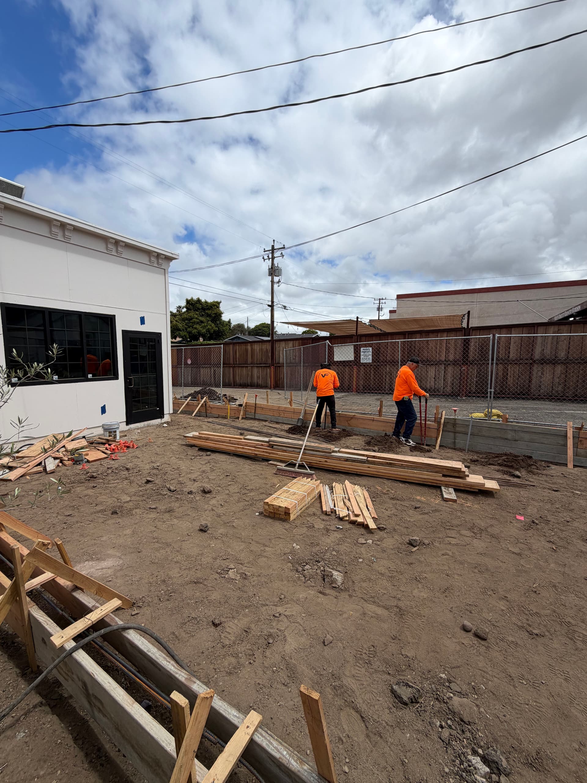 Gallery photos for Restaurant Kitchen and Courtyard Build Taking Shape: Image #3