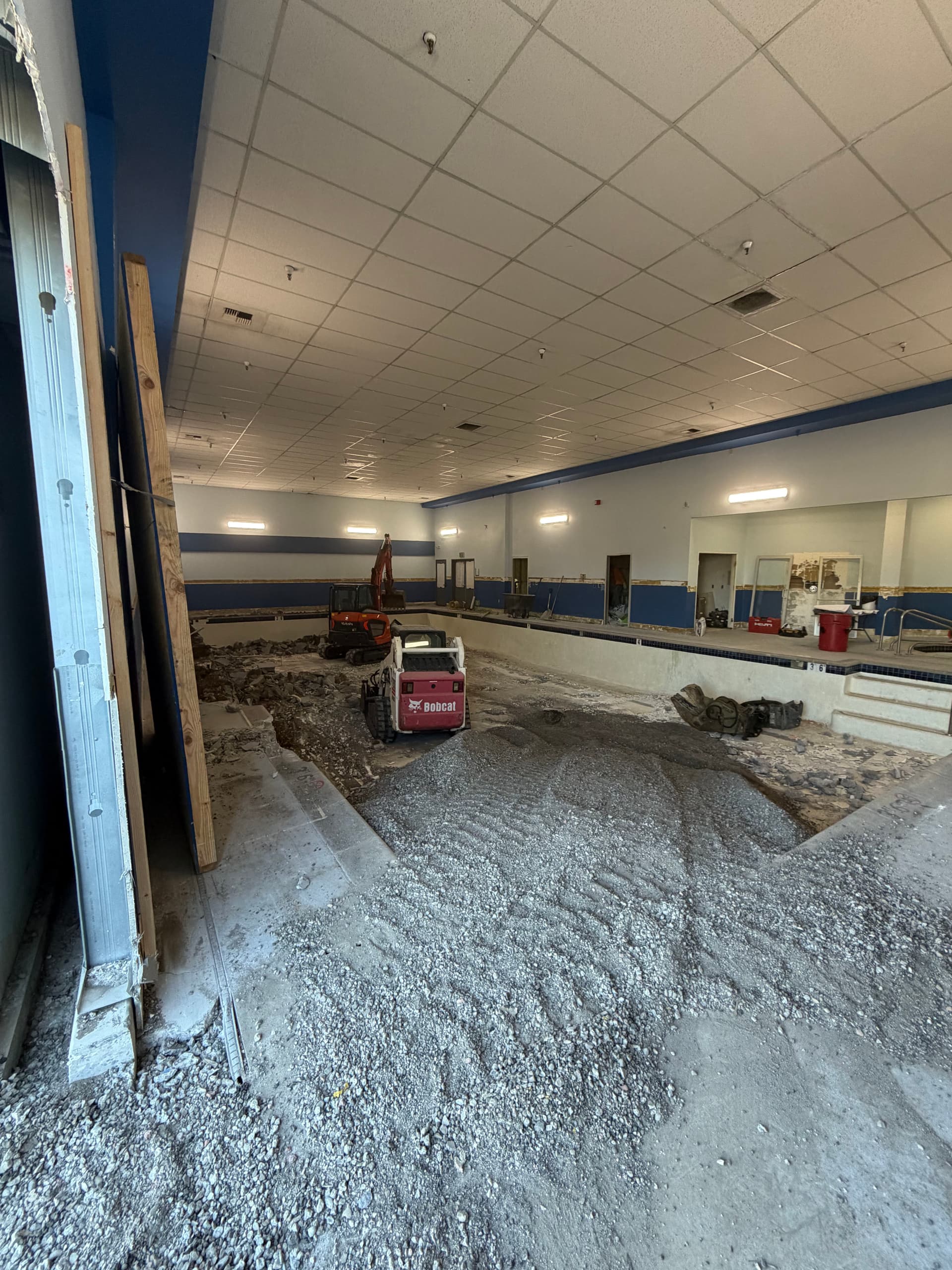 From Pool to Free Weight Room